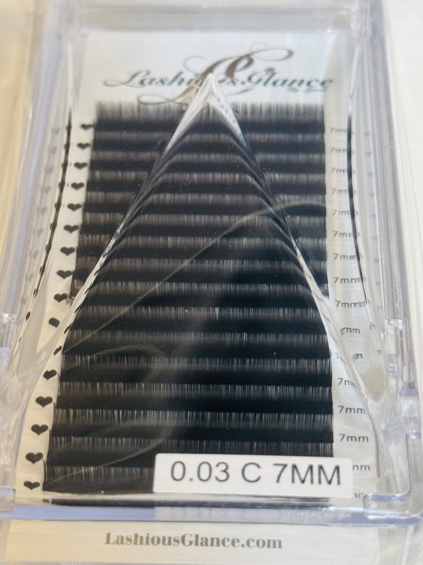 SINGLE LENGTH CASHMERE LASH TRAYS 16 ROWS