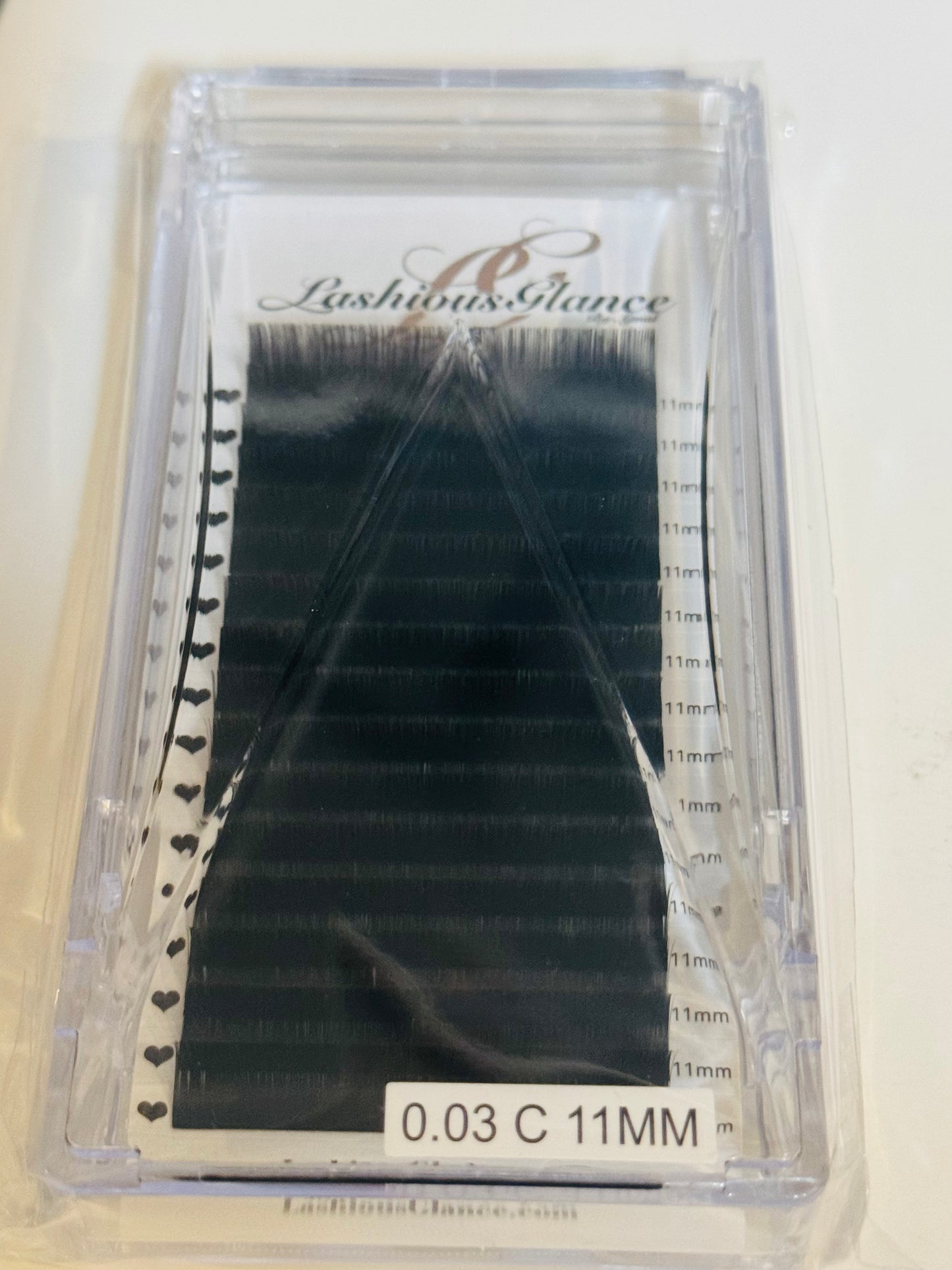 SINGLE LENGTH CASHMERE LASH TRAYS 16 ROWS